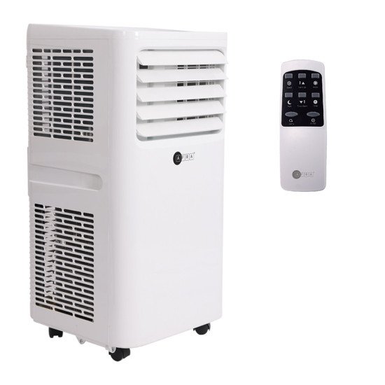 AFRA Portable Air Conditioner 12000 Btu, Remote Control, 24 Hrs. Timer, Digital Display, AF-120PACWH, 1 Year Warranty