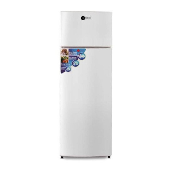 AFRA Double Door Refrigerator, 170L, 100% CFC free, Low noise level, AF-1700RFDS, 2 Year Warranty