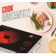 AFRA Infrared Cooker (Single), 2000W, Digital Display, BBQ, Stir-Fry, Hot Pot Settings, Lightweight Design, Portable, Child Lock, Crystal Plate, AF-2000BICBK, 2-Year Warranty