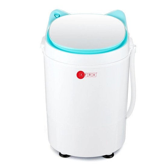 AFRA Baby Washing Machine, Single Tub With Spin, Capacity 3 Kg, 240watts, White Color, AF-3024BWST, 1-Year Warranty