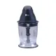 AFRA Electric Chopper, 500W 1.7 L, Stainless Steel Blades,and Black/Clear,AF-500CHBK, with 2 years Warranty,