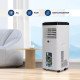 AFRA Portable Air Conditioner 9000 Btu, Remote Control, 24 Hrs Timer, Digital Display, AF-900PACWH, 1 Year Warranty