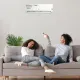 AFRA 1.5 Ton Wall Split Air Conditioner T3 R410a - Extreme Cooling, Hidden LED Display, Sleep Mode, Pure Copper Wire, Intelligent Defrost - Auto Restart, AF-1800ACWT, 5-year compressor warranty