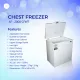 AFRA Chest Freezer, 200L Gross Capacity, White, Energy Saving, Low Noise, AF-2000CFWT, 2 Years Warranty