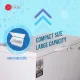 AFRA Chest Freezer, 260L Gross Capacity, White, Defrost, Low Noise, AF-2600CFWT, 2 Years Warranty.