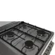 AFRA Free Standing Cooking Range, 50x50, 4 Burners, Stainless Steel, Compact, Adjustable Legs, Tray and Grid Included, AF-5050CRGS, 2 years warranty.