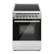 AFRA Free Standing Electrical Cooking Range, 60x60, Rotisserie, 64L, Closed Door Grilling, Vitro Ceramic, Stainless Steel, AF-60VTSS, 2 years warranty