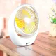 AFRA Portable Compact Fan, 3.7V, 6’’, 1800mAh, With Carrying Handle, Rechargeable, Adjustable, Wide Angle Coverage, Low Noise, Power Saving, Overcharge Protection, With 2 Year Warranty