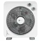 AFRA Electric Box Fan, 45W, 5 Blades, 3 Speeds, Portable, White,And  AF-1045WT, 2-Year Warranty