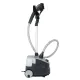 AFRA Garment Steamer with Iron Board 1.6L 1950W 30s Heating time, Black & Grey, 32g/Mins Air output, Adjustable Telescopic Pole, 41 to 110 cm stand height, AF-1950GSGB, 2 Year Warranty.