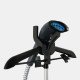 AFRA Garment Steamer with Iron Board 1.6L 1950W 30s Heating time, Black & Grey, 32g/Mins Air output, Adjustable Telescopic Pole, 41 to 110 cm stand height, AF-1950GSGB, 2 Year Warranty.