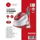 AFRA Garment Steamer with Iron Board, 1.6L, 1950w 30s Heating time, 50mins Working time, 32g/Mins Air output, Adjustable Telescopic Pole, 47 to 117cm stand height, AF-1950GSRD, 2 Year Warranty.