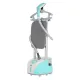 AFRA Garment Steamer with Iron Board 2.0L 1950W 30s Heating time, 50mins Working time, 32g/Mins Air output, Adjustable Telescopic Pole, 50 to 132 cm stand height, AF-1950GSWB, 2 Year Warranty.