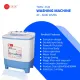 AFRA Twin Tub Washing Machine, 6kg Capacity, White and Blue, Double Layer Body, AF-6000WMBL, 2 Years Warranty