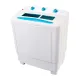 AFRA Twin Tub Washing Machine 360W, 7.5 Kg, Twin Tub, Semi-Automatic, Freestanding, Compact Design, Durable Plastic Housing, Washing   and  AF-7552WMWT, 2 years Warranty