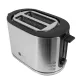 AFRA Electric Breakfast Toaster, 950W, 2 Slots, Removable Crumb Tray, Stainless Steel Finish, AF-120900TOSS, 2 years warranty