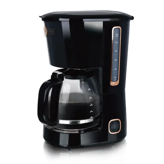 AFRA Coffee Maker, 1.5L Capacity, 750W, Anti-Drip, Removable Filter, Automatic Shut Off, AF-15750CMKBL, 2 Years Warranty