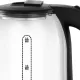 AFRA Electric Glass Kettle, 1500W, 1.8L, Strong Glass Body, 360° cordless electric jug, Overheat protection with Automatic cut-off, LED Indicator,  AF-1820KTGL, with 2 years warranty,