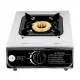 AFRA Single Burner Gas Stove, Compact Design, Cast Iron Burner, Enamel Pan Support, Stainless Steel Surface, G-MARK, ESMA, ROHS, and CB Certified, AF-0001GSSS 2 years warranty