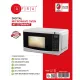 AFRA Microwave Oven, 20L, With Digital Control, 700W - Multiple Power Levels, Compact Design With Oven Grill And Quick Defrost Feature,    AF-2070MWWT, With 2 Years Warranty