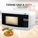 AFRA Microwave Oven, 20L, With Digital Control, 700W - Multiple Power Levels, Compact Design With Oven Grill And Quick Defrost Feature,    AF-2070MWWT, With 2 Years Warranty