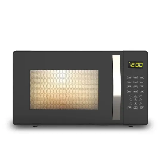 AFRA Digital Microwave Oven, 25L Capacity, Auto Cooking Function, 5 Power Levels, Grill, Defrost, 1000W, Black Finish, AF-2510MWBK, 2 years warranty