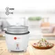 Afra Rice Cooker, 1.0 Litre Capacity, Non-stick Inner Pot, Glass Lid, Aluminium Heating Plate, Keep-warm Function,And  AF-1040RCWT, 2 Years Warranty