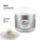 AFRA Rice cooker, 2.8L, Keep-Warm Function, 1000w, High Temperature Protection Measure Cup And Spoon Metallic, AF-2810RCMT, 2-Year Warranty