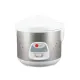 AFRA Rice cooker, 2.8L, Keep-Warm Function, 1000w, High Temperature Protection Measure Cup And Spoon Metallic, AF-2810RCMT, 2-Year Warranty