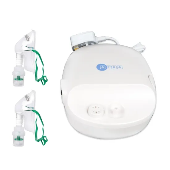 AFRA Japan, Compressor Nebulizer, AF-400CN, White, AC, With Accessories, 2 Year Warranty