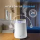 AFRA ultra sonic large humidifier 4 liter, Ultrasonic Technology, 2, 4 & 8 Hours Timer, Ambient Light, Sleeping Mode, 4 Liters Capacity, AF-801UH, 1 Year warranty