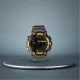 AFRA HIGHLANDER GENTS WATCH BLACK/ROSEGOLD CASE BLACK DIAL BLACK PU STRAP