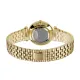 AFRA BALLARE LADIES WATCH GOLD CASE WHITE DIAL GOLD BRACELET