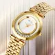 AFRA BALLARE LADIES WATCH GOLD CASE WHITE DIAL GOLD BRACELET