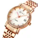 AFRA CALLA LADIES WATCH ROSE GOLD CASE WHITE MOP DIAL ROSEGOLD BRACELET