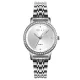 AFRA ELITE LADIES WATCH SILVER CASE SILVER DIAL SILVER BRACELET