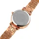 AFRA KEREN LADIES WATCH ROSE GOLD CASE BLACK DIAL ROSEGOLD BRACELET