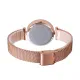 AFRA REGINA LADIES WATCH ROSE GOLD CASE WHITE DIAL ROSEGOLD MESH BRACELET