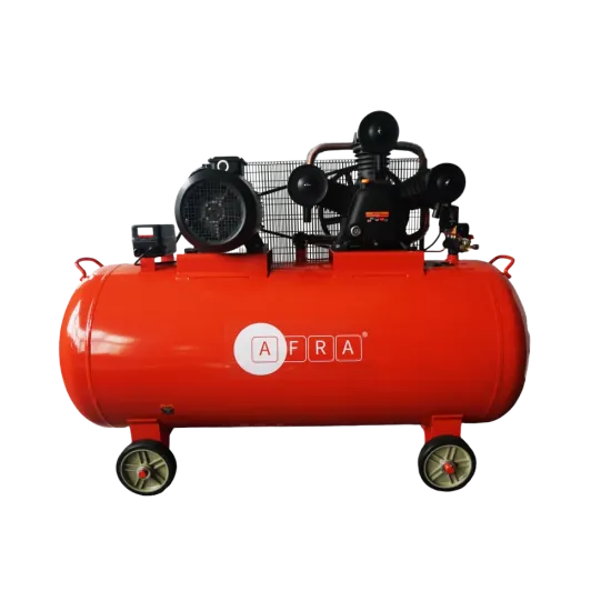 AFRA Heavy-Duty Air Compressor 10HP/7.5kW, Variable Speed, High Delivery Rate 900L/min, Max Pressure 8 bar /116psi, Massive 500L Tank, Industrial Grade, Model AFT-0500ACRD, 1-Year Warranty