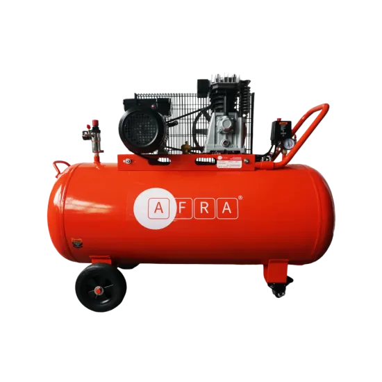 AFRA Air Compressor, 2.0HP, 100L Tank Capacity, Variable Speed, High Delivery Rate 320L/min, Max Pressure 8 bar /116psi, Model AFT-2100ACRD, 1-Year Warranty