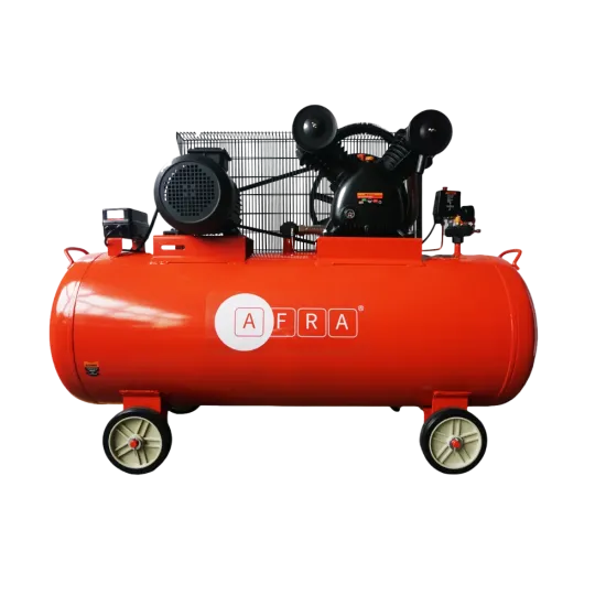 AFRA Air Compressor 5HP/4.0kW, 480L/min Delivery Rate, 300L Tank Capacity, Versatile Speed Control, Maximum Pressure 8 bar /116psi, Portable Design, Low Noise, Model AFT-5300ACRD, 1-Year Warranty