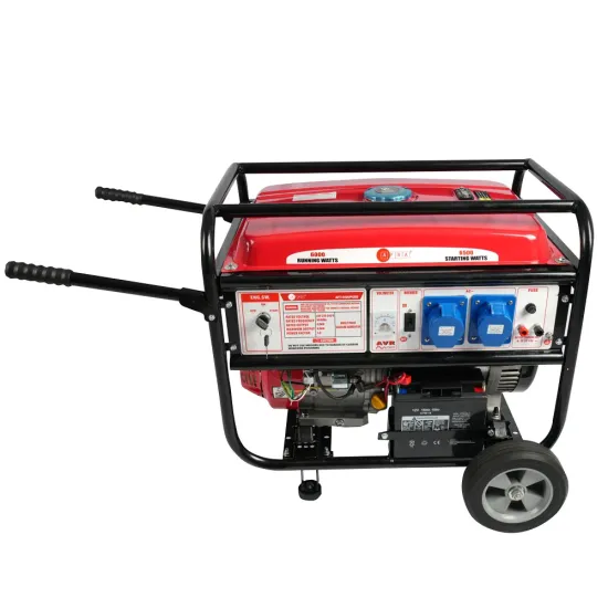 AFRA Gasoline Generator, 6.5KW Maximum, Recoil and Electric Start, 190F Engine, Compact Design, Low Noise, Accessories Included,