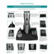 AFRA Hair Trimmer, AF-1600HTSB, 5 in 1 Set, Rechargeable, With Shaver, Precision Trimmer, Nose Trimmer, Design Trimmer and Full Trimmer, Charge Base, AF-1600HTSB, 1-year warranty.