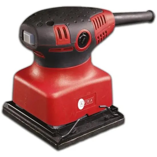 AFRA Compact Electric Orbital Sander, 240W, 14000r/min, 100x110mm Pad Size, Comfort Grip, Lightweight Design, 220-240V, AFRS-240OS, AFT-1-240OSRD, 1-Year Warranty