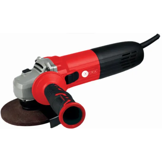 AFRA Angle Grinder 115mm 1400W, 220-240V, 2000-9000/min Speed Range, Aluminum Alloy Gear Box, Compact Design, Model AFT-14-115AGRD, 1-Year Warranty