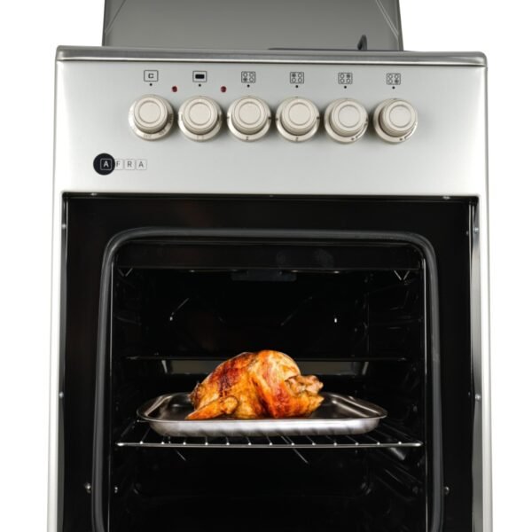 AFRA Free Standing Cooking Range, 50x50, Gas and Electric Burners, Stainless Steel, Compact, Adjustable Legs, Temperature Control, G-Mark, ESMA, RoHS, CB, AF-5050CRHG, 2 years warranty. - Image 7