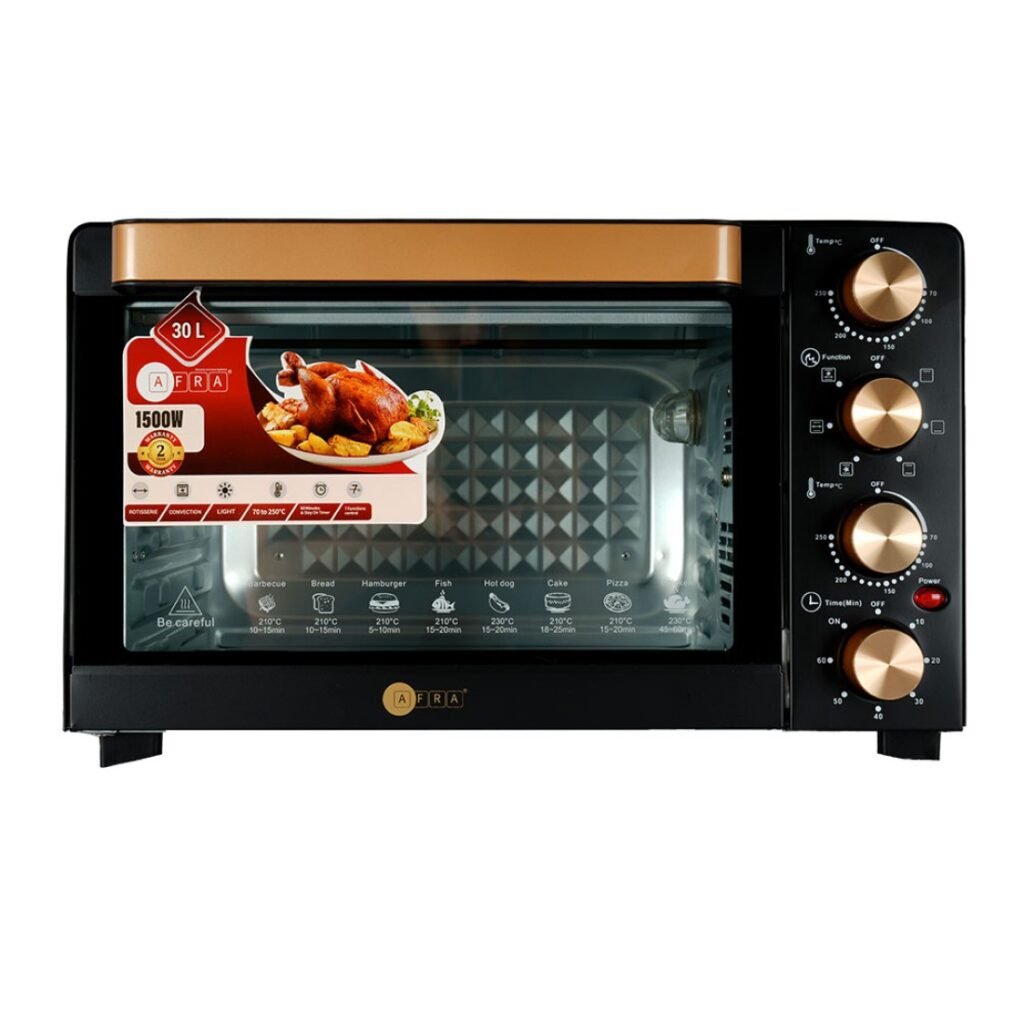 AFRA 30L Electric Oven Toaster AF-3015OTBK