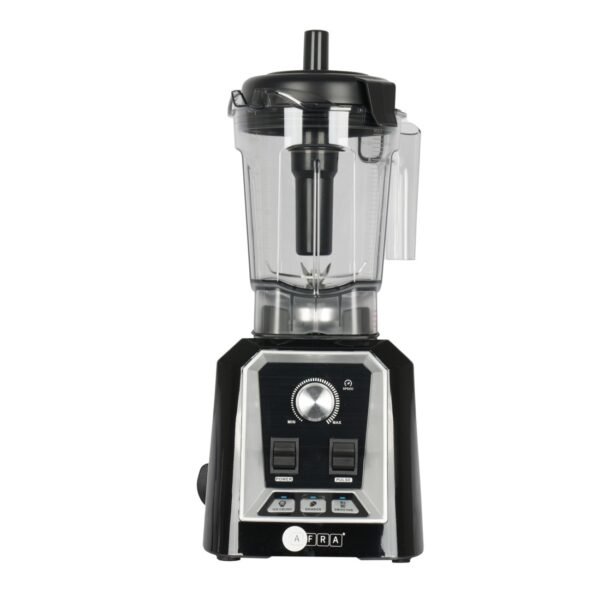 AFRA Professional Blender, 1600W High-speed Copper motor (9540), Food grade 6 PCS SUS blades, 2L Unbreakable Jar, Dry Grinding + Wet Grinding, Overloaded Protection, AF-162PBBK, 2 Year Warranty
