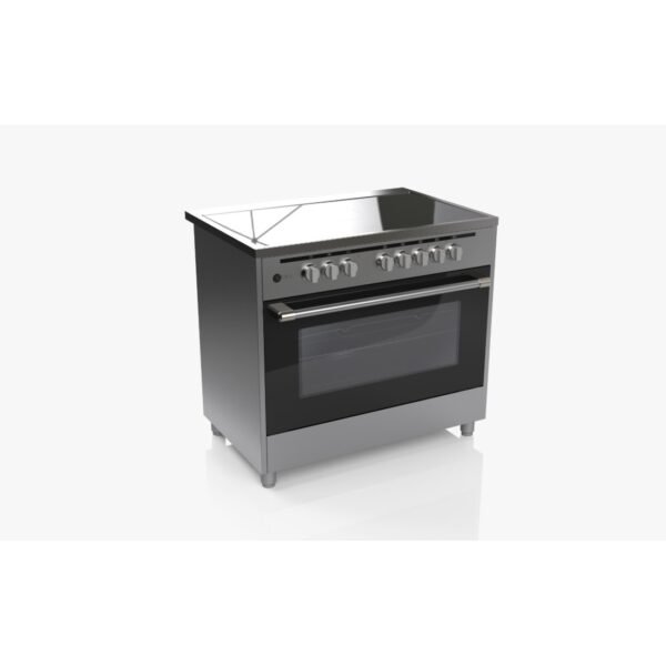 AFRA Free Standing Electrical Cooking Range, 90x60, Rotisserie, 110L, Closed Door Grilling, Stainless Steel, G-Mark, ESMA, RoHS, CB, AF-90SPSS, 2 years warranty - Image 3