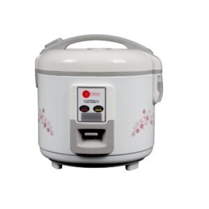 Afra Rice Cooker, 1.5 Litre, Inner Pot, Aluminium Heating Plate, Quick & Efficient, Fully Sealable, Preserves Flavors & Nutrients, G-mark, ESMA, ROHS, And CB Certified, AF-1550DRWT, 2 Years Warranty